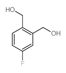 4-氟-1,2-苯二甲醇结构式