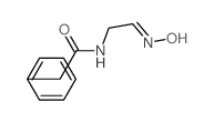 2-(2-苯基乙酰氨基)乙醛肟结构式