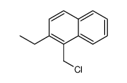 1-(chloromethyl)-2-ethylnaphthalene Structure