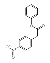 Phenyl (p-nitrophenyl)acetate结构式