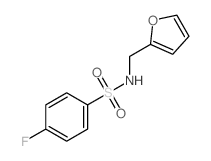 N-(呋喃-2-甲基)4-氟苯磺酰胺图片