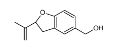 [(2S)-2-prop-1-en-2-yl-2,3-dihydro-1-benzofuran-5-yl]methanol Structure