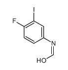 N-(4-fluoro-3-iodophenyl)formamide Structure