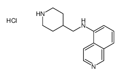 N-(piperidin-4-ylmethyl)isoquinolin-5-amine,hydrochloride Structure