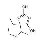 5-ethyl-5-pentan-2-ylimidazolidine-2,4-dione Structure
