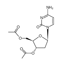 2'-deoxy-3',5'-di-O-acetylcytidine结构式