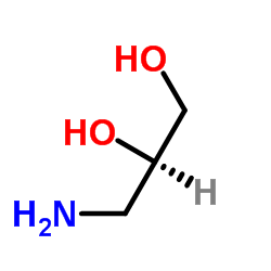 (R)-3-氨基-1,2-丙二醇结构式