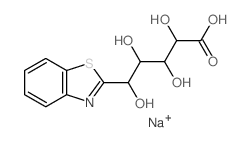 5-benzothiazol-2-yl-2,3,4,5-tetrahydroxy-pentanoic acid picture