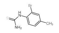 2-溴-4-甲基苯基硫脲结构式