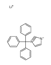 lithium,1-trityl-2H-imidazol-2-ide Structure