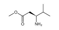 (S)-β3-homovalyl methyl ester结构式