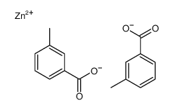 zinc,3-methylbenzoate Structure