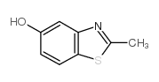 2-Methyl-5-benzothiazolol Structure