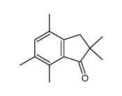 2,2,4,6,7-Pentamethylindan-1-on Structure