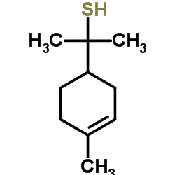 1-对孟烯-8-硫醇结构式