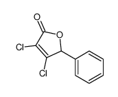 3,4-DICHLORO-5-PHENYL-2(5H)-FURANONE structure