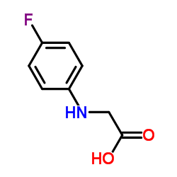 Amino(4-fluorophenyl)acetic acid Structure