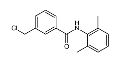 3-Chloromethyl-2',6'-dimethylbenzanilide Structure