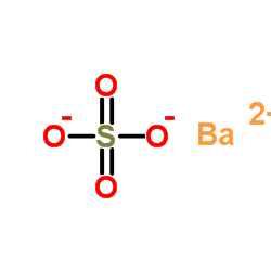 Barium sulfate structure
