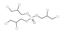 Tris(2,3-dichloropropyl) phosphate Structure