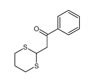 3,3-trimethylenedithio-1-phenyl-1-propanone结构式
