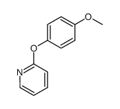 2-(4-methoxyphenoxy)pyridine结构式
