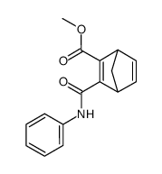 methyl 3-(phenylcarbamoyl)norbornadiene-2-carboxylate结构式