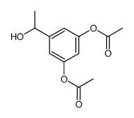 1-(3,5-Diacetoxyphenyl)-1-ethanol结构式
