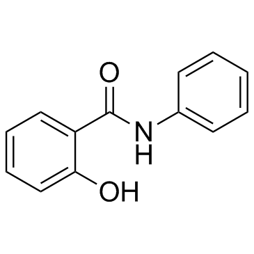 水杨酰苯胺结构式