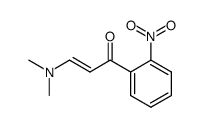 3-(dimethylamino)-1-(2-nitrophenyl)prop-2-en-1-one Structure