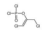 1,3-dichloro-2-dichlorophosphoryloxyprop-1-ene结构式