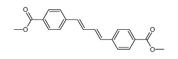 (1E,3E)-1,4-di(p-methoxycarbonylphenyl)buta-1,3-diene Structure