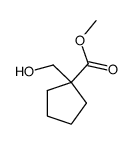1-(hydroxymethyl)cyclopentanecarboxylic acid methyl ester结构式