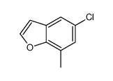 5-chloro-7-methyl-1-benzofuran Structure