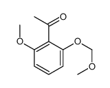 1-[2-methoxy-6-(methoxymethoxy)phenyl]ethanone Structure