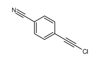 4-(2-chloroethynyl)benzonitrile结构式