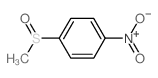 1-methylsulfinyl-4-nitro-benzene Structure