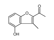 Ethanone, 1-(4-hydroxy-3-methyl-2-benzofuranyl) Structure