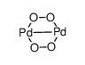 Pd2(η2-O2)2结构式