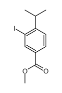 3-碘-4-异丙基苯甲酸甲酯结构式