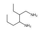 2-ethylhexane-1,3-diamine结构式