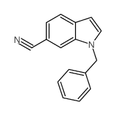 1-benzyl-1H-indole-6-carbonitrile(SALTDATA: FREE) structure