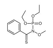 N-diethoxyphosphoryl-N-methoxybenzenecarbothioamide结构式