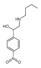 α-[(Butylamino)methyl]-p-nitrobenzenemethanol structure