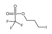 3-iodopropyl-1-trifluoromethanesulfonate结构式