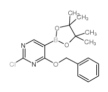 4-benzyloxy-2-chloropyrimidine-5-boronic acid pinacol ester picture