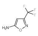 3-三氟甲基-5-氨基异恶唑结构式