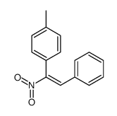 1-methyl-4-(1-nitro-2-phenylethenyl)benzene Structure