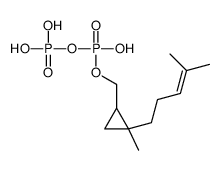 2,3-cyclopropylgeranyl pyrophosphate结构式