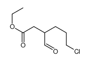 ethyl 6-chloro-3-formylhexanoate结构式